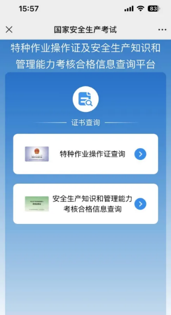 2026年國(guó)家應(yīng)急管理局電工證查詢?nèi)肟诠倬W(wǎng)查詢系統(tǒng)